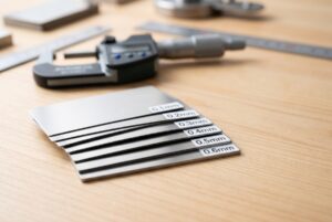 ステンレス薄板（0.1mm〜0.6mm）のレーザー加工と短納期対応