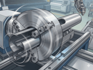 SUS304 丸パイプの精密レーザー切り欠き加工