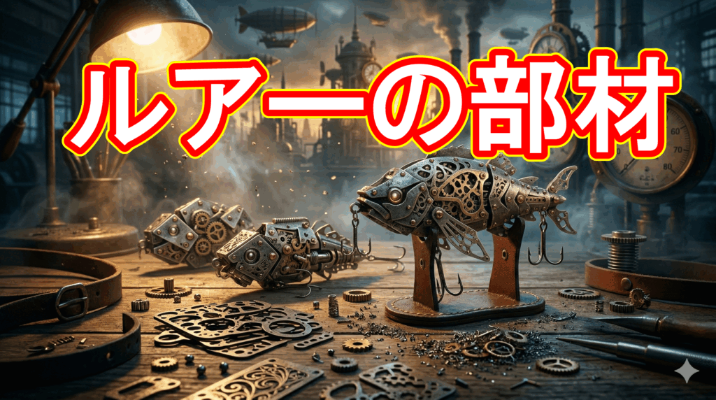 魚釣りブーム到来?!ルアー部材のレーザー切断見積もりが急増中!