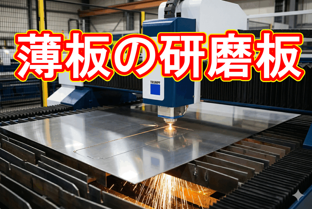 板厚0.5mmのステンレスSUS304 #400研磨