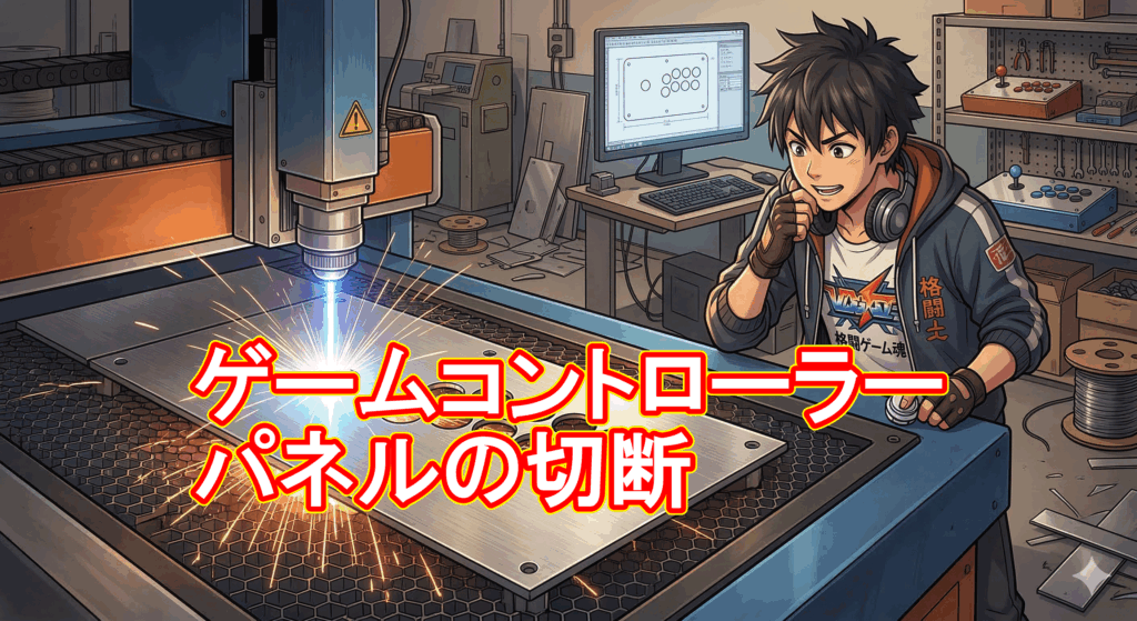 趣味の世界は奥が深い！ゲームコントローラーの特注パネル制作