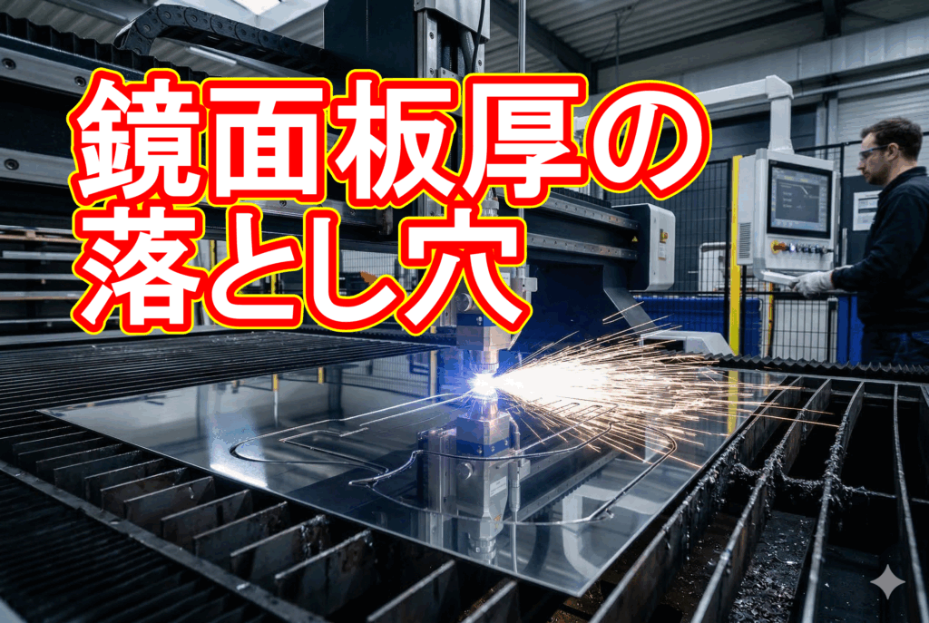 ステンレス0.5mmの鏡面仕上げは「あえて板厚を上げる」のがコストダウンの鍵？